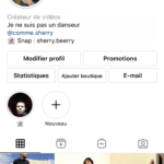 Vend compte insta 100k