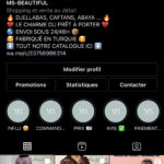 Compte Instagram d’une marque