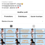 Compte insta sur l’humour avec 30,6k d’abonnés français