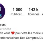 Compte +140k français