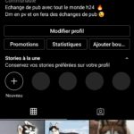 Compte instagram a 2.1k d'abonnés