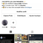 Compte Instagram 22k