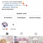 Bonjour, je vend mon compte Instagram +1,5k