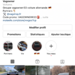 Compte instagram voiture vag