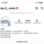 Compte Instagram 100k !