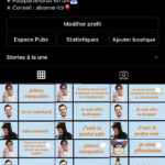 Compte insta sur l’humour avec 29,4k d’abonnés français