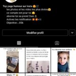 Compte Instagram