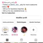 UN COMPTE INSTAGRAM 3,3K A VENDRE