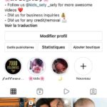 UN COMPTE INSTAGRAM 7,3K A VENDRE