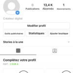 Compte Instagram 13K