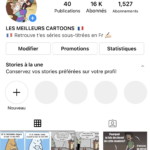 Compte Insta humour français 15k