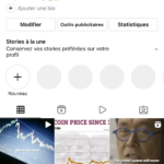 Compte insta sur le trading 15K abonnés francais