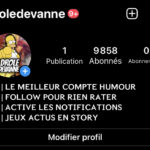 Compte 9k8 humour