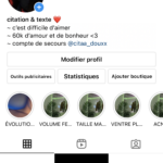 Compte Instagram 60k actif