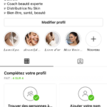 Compte Instagram bon taux d’engagement