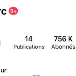 Compte influenceur