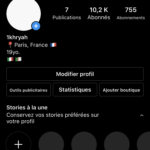 Vente compte instagram