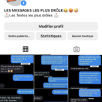 Compte insta sms.2ouf humour france +2k