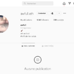 Compte instagram avec une communauté assez jeune (18-24 ans)