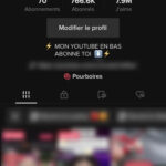 COMPTE TIKTOK 760 000