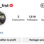 vend compte Insta à 1,8million pas chère