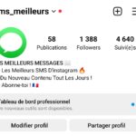 Je veux vendre mon compte de 1400 abonnes actifs