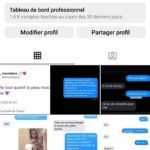 Compte insta 1400 abonnés actifs français