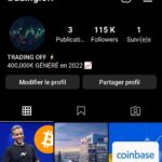 Compte trading 100k abonnés