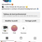 Compte Insta d'humour avec 60K abonnés français