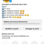 Compte insta 10k public français