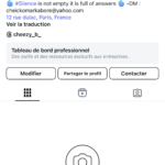 Vente de compte Instagram