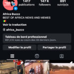 Compte Instagram de 147k abonnés
