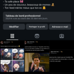 Compte Insta humour féminin 67.000 abonnés FR actif