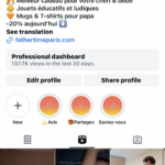 Compte Instagram 40k + Page Facebook 35k pour Nouveaux Parents Français