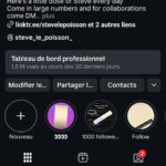 Compte instagram 55k abonné